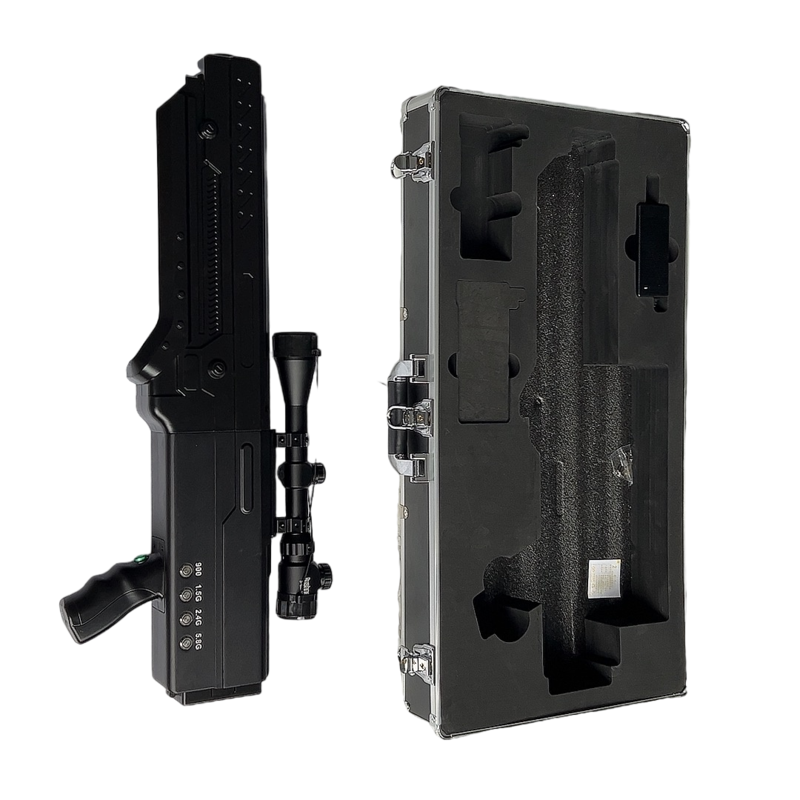  盐城手持便携式枪型低空防御反制四通道A型