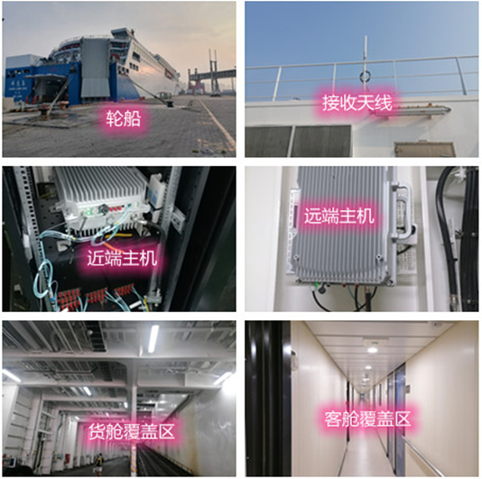  盐城海上游轮轮船渔船覆盖案例